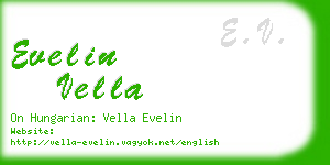 evelin vella business card